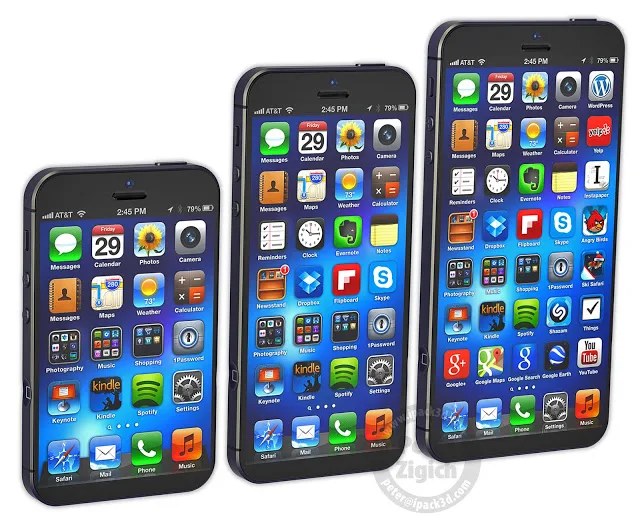 3 very different iPhones