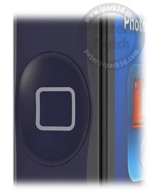 Closeup of the side Home button