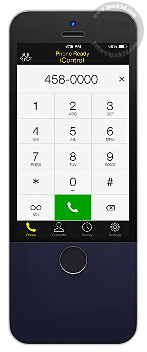 iControl as VoIP Phone - Bria App