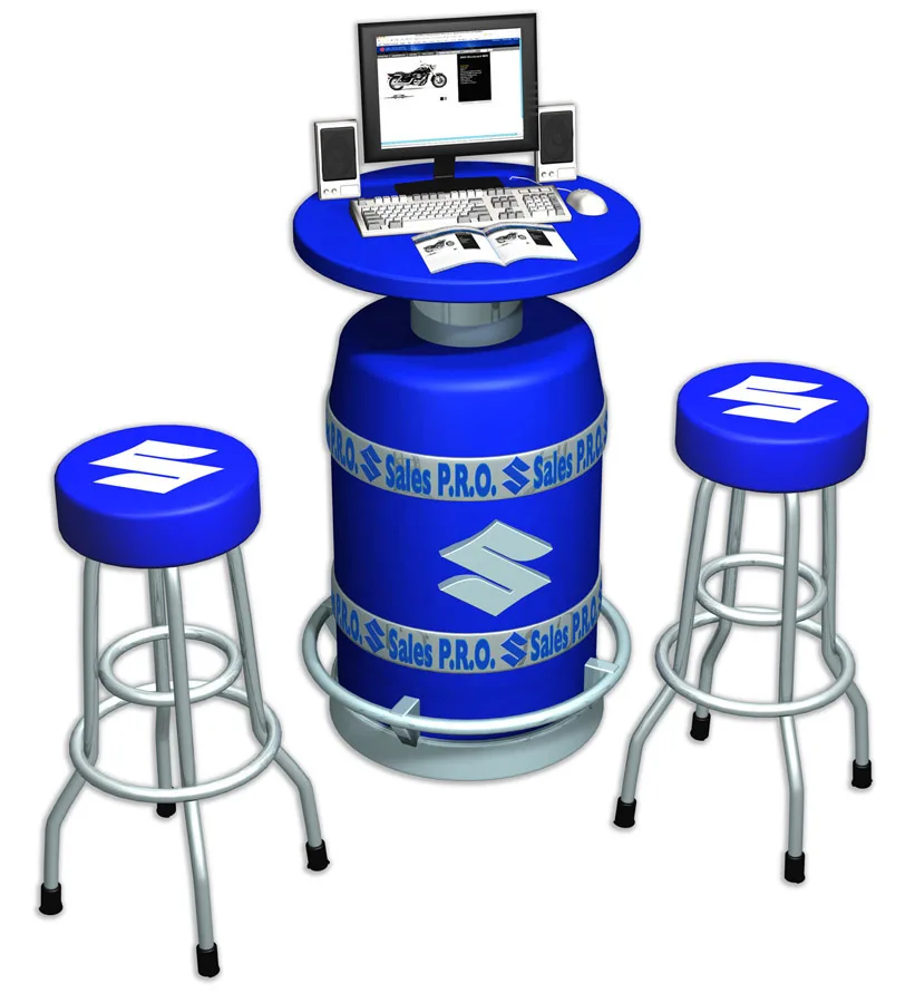 Retail & Exhibits 3d Peter Zigich, Toronto, ON, Canada, creating 3D concepts, photorealistic renderings packaging, POP, display, pallet