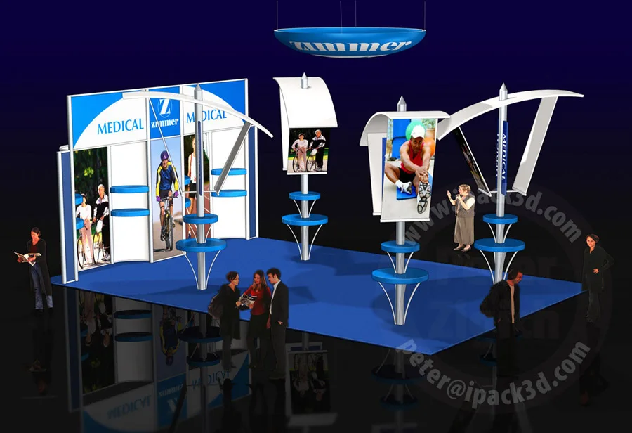Retail & Exhibits 3d Peter Zigich, Toronto, ON, Canada, creating 3D concepts, photorealistic renderings packaging, POP, display, pallet